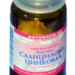 Салицилово-цинковая паста