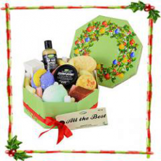 Подарочные новогодние наборы от Lush 
