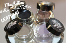 Новые Maybelline LEATHER 24hr Color Tattoos