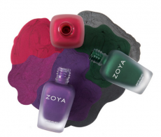Лимитированная коллекция матовых лаков для ногтей Zoya Matte Velvet Polishes (осень — зима 2014 — 2015)