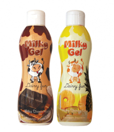 Гель для душа Milky Gel Dairy Fun: Ананас и Шоколад от Dairy Fun