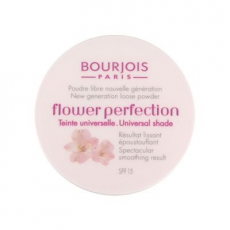 Прозрачная рассыпчатая пудра Flower Perfection от Bourjois
