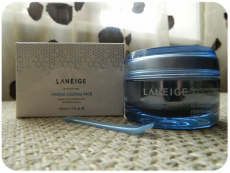 Ночная маска для упругости кожи лица Firming Sleeping Pack от Laneige