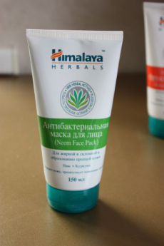 Антибактериальная маска для лица с Нимом от Himalaya Herbals