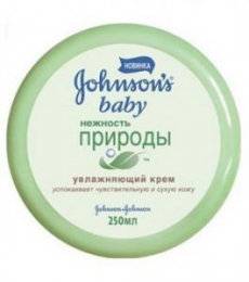  Увлажняющий крем для тела от Johnson's baby