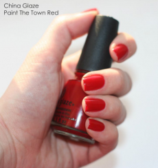 Лак для ногтей (оттенок № 72034 Paint the town red) от China Glaze