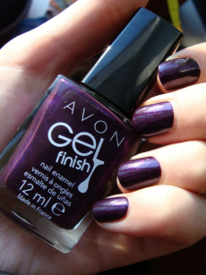 Лак для ногтей Gel Finish (оттенок Perfectly Plum) от Avon