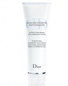 Пенка для лица с экстрактом хрустального ириса Mousse Purete Nettoyante от Dior