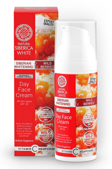 Отбеливающий крем для лица SPF 30 от Natura Siberica