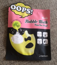 Пенящаяся маска для лица Soda Bubble Mask PoreTox Fruit от Berrisom