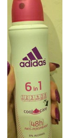 Дезодорант Cool and Care 6 in 1 от Adidas