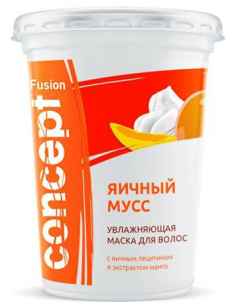 Маска для волос увлажняющая "Яичный мусс" от Concept