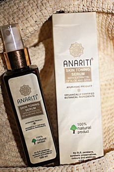 Сыворотка тонизирующая для лица и шеи с экстрактами алоэ и сои от Anariti