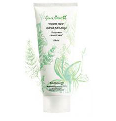 Маска для лица "Подорожник и полевой хвощ" от Green Mama