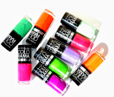 Лак для ногтей Colorama Neons (оттенок № 190 Освежающий лайм) от Maybelline