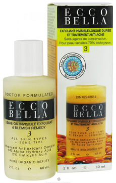 Гель для лечения акне Leave-On Invisible Exfoliant & Blemish Remedy от Ecco Bella