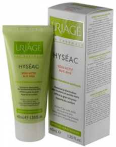 Крем для лица Hyseac Активный уход с АНА для кожи склонной к акне от Uriage