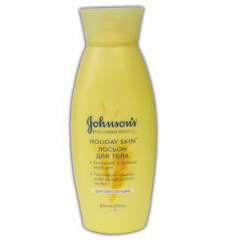 Лосьон для тела с легким оттенком загара Holiday Skin от JOHNSON'S