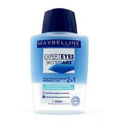 Средство для снятия макияжа с глаз 2 в 1 "Expert Eyes" от Maybelline