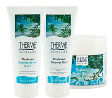 Гель для душа c водорослями и морскими минералами от Therme Skincare