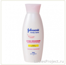 Лосьон для тела "24 часа увлажнения" с миндальным маслом от Johnson & Johnson