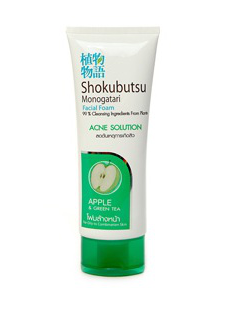 Пенка для умывания Shokubutsu Monogatari Acne Solution от Lion