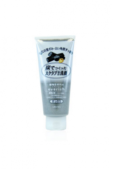 Скраб для лица из древесного угля и скорлупы грецкого ореха Everish Scrub Wash от Utena