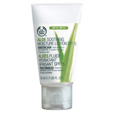 Успокаивающий увлажняющий лосьон для лица Aloe Soothing Moisture Lotion SPF 15 от The Body Shop