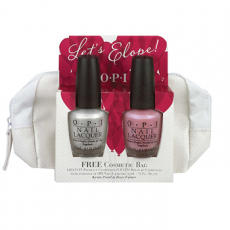 Набор лаков для ногтей "Let's Elope!" (оттенки NL L03 Rosy Future и NL S79 Kyoto Pearl) от OPI