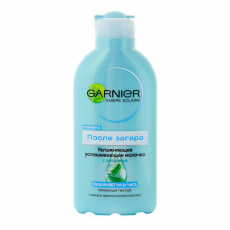 Увлажняющее успокаивающее молочко после загара с алоэ вера Ambre solaire от Garnier