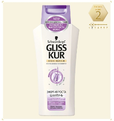 Шампунь GLISS KUR "Энергия Роста" от Schwarzkopf