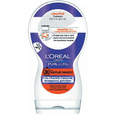 Гель глубокое очищение Pure Zone Чистый эффект с щеточкой CleanPod от L'Oreal