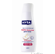 Восстанавливающий SOS-бальзам для тела с пантенолом от Nivea