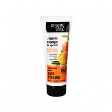 Нежный пилинг для лица "Абрикосовое манго" от Organic Shop