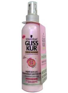 Сыворотка-спрей преображающая Gliss Kur Gloss для ломких и лишённых блеска волос от Schwarzkopf