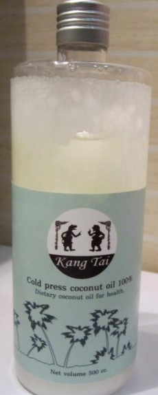 Кокосовое масло холодного отжима от Kang Tai
