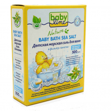 Детская морская соль для ванн в фильтр-пакетах от Baby Line