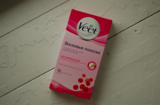 Восковые полоски для нормальной кожи от Veet