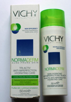 Увлажняющий крем для проблемной кожи лица Normaderm Tri-Activ от Vichy