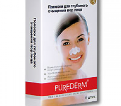 Полоски для глубокого очищения пор лица от Purederm