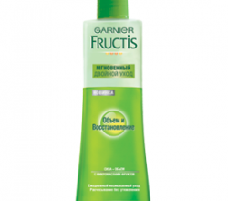 Спрей для волос Fructis "Двойной уход. Объем и восстановление" от Garnier