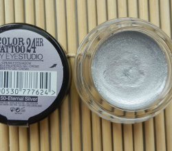 Тени для век Color Tattoo 24HR (оттенок № 50 Eternal Silver) от Maybelline