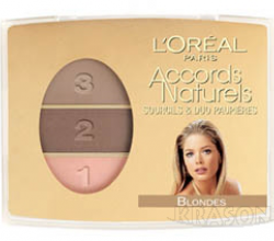 Тени для блондинок Accords Naturels от L'oreal