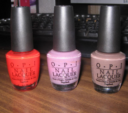 Лак для ногтей (оттенки NL 145, NL F15, NL F 14) от OPI