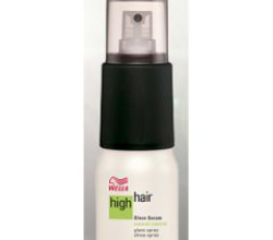 Спрей-блеск Gloss Serum от Wella серия High Hair 