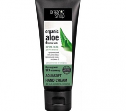 Крем-гель для рук и ногтей Organic Aloe and Thermal Water от Organic Shop