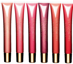 Увлажняющий блеск для губ "Colour Quench Lip Balm" (оттенки № 05 Delicious plum и 08 Sweet fig) от Clarins