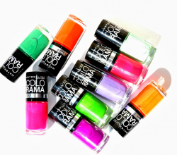 Лак для ногтей Colorama Neons (оттенок № 190 Освежающий лайм) от Maybelline