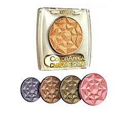 Тени для век Chrome Shine (оттенок № 179 Midnight Stars) от L'Oreal