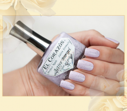 Лак для ногтей Active Bio-gel blueberry yogurt - черничный йогурт (оттенок № 423/84) от EL Corazon